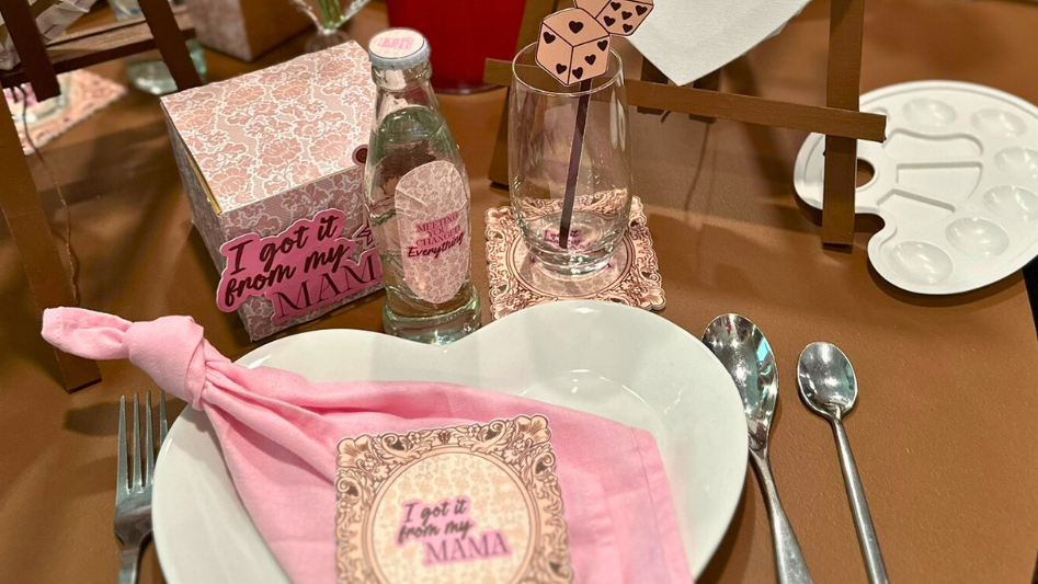 décoration de table baby shower Saint-Étienne AMA Event