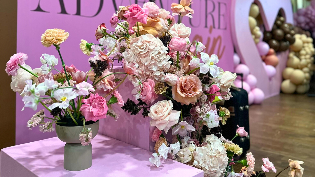 Décoration anniversaire adulte élégante Loire 42 AMA Event ambiance premium