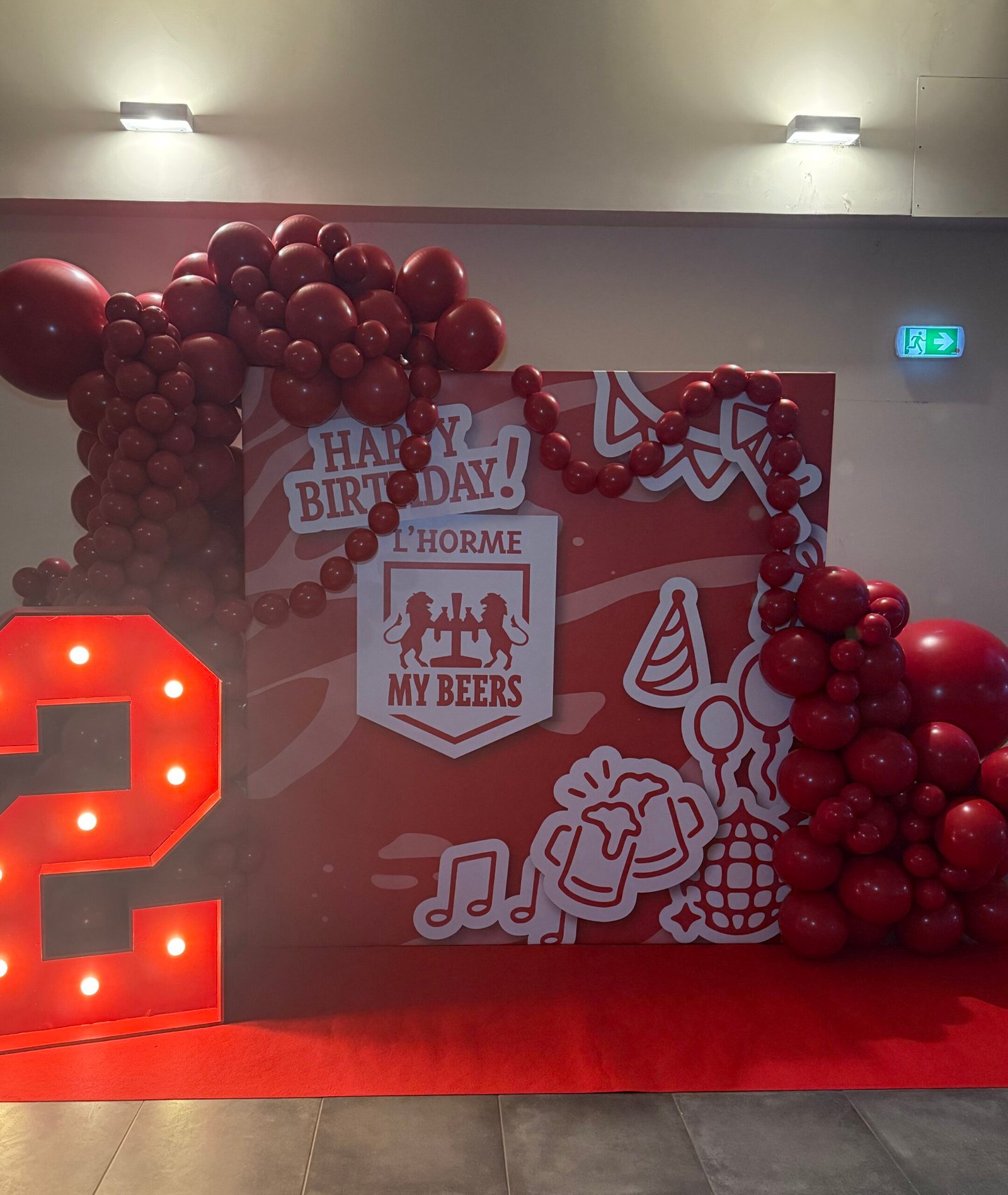 Décoration anniversaire entreprise Saint-Etienne