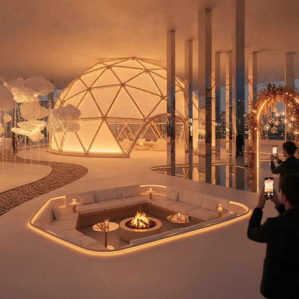 aménagement espace éphémère
