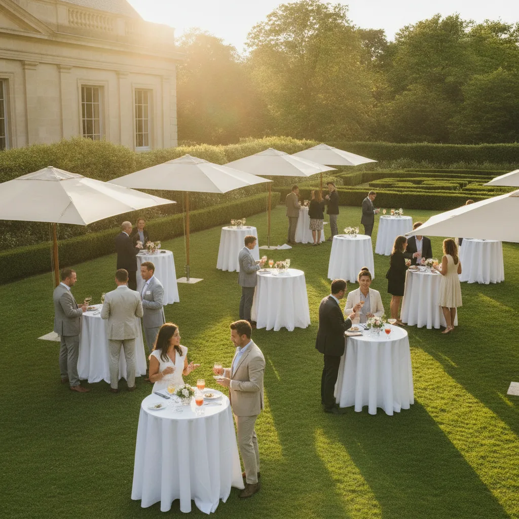 organiser garden party entreprise