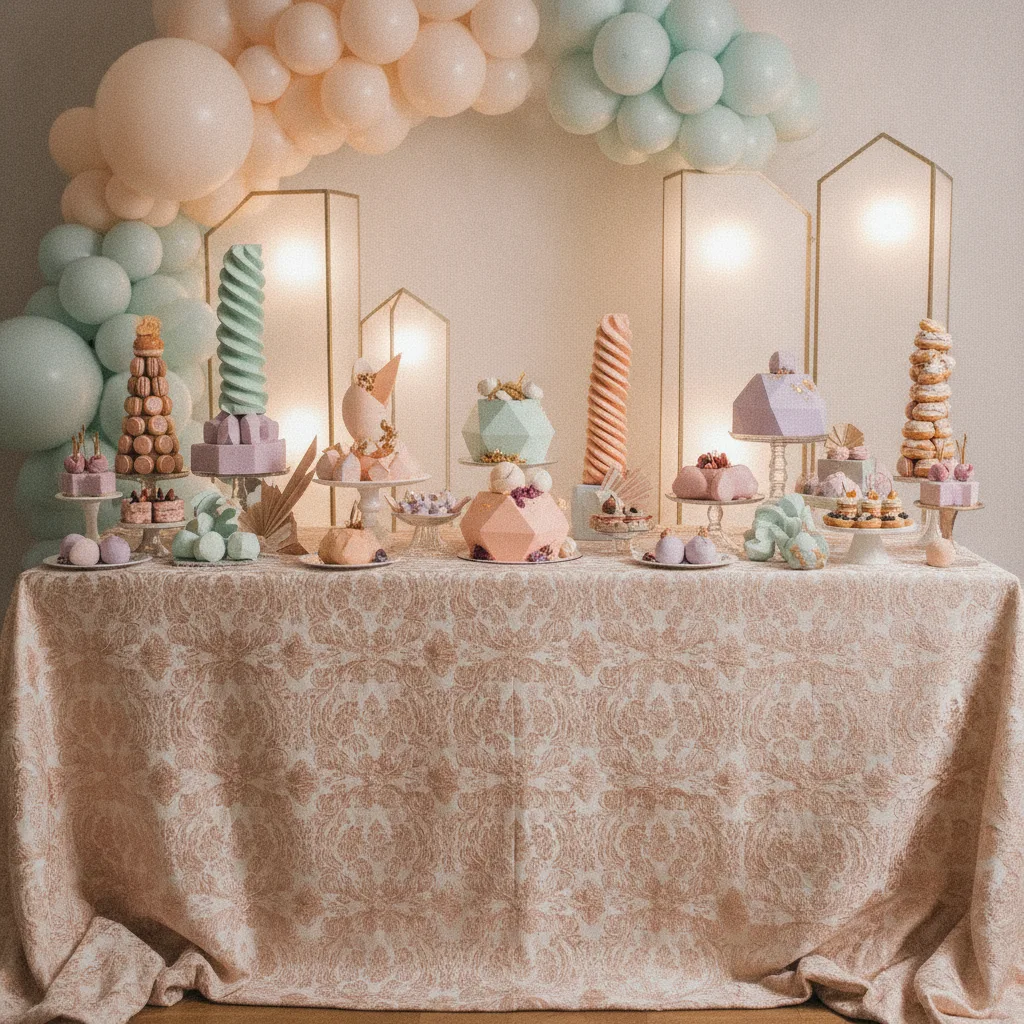 décoration baby shower luxe