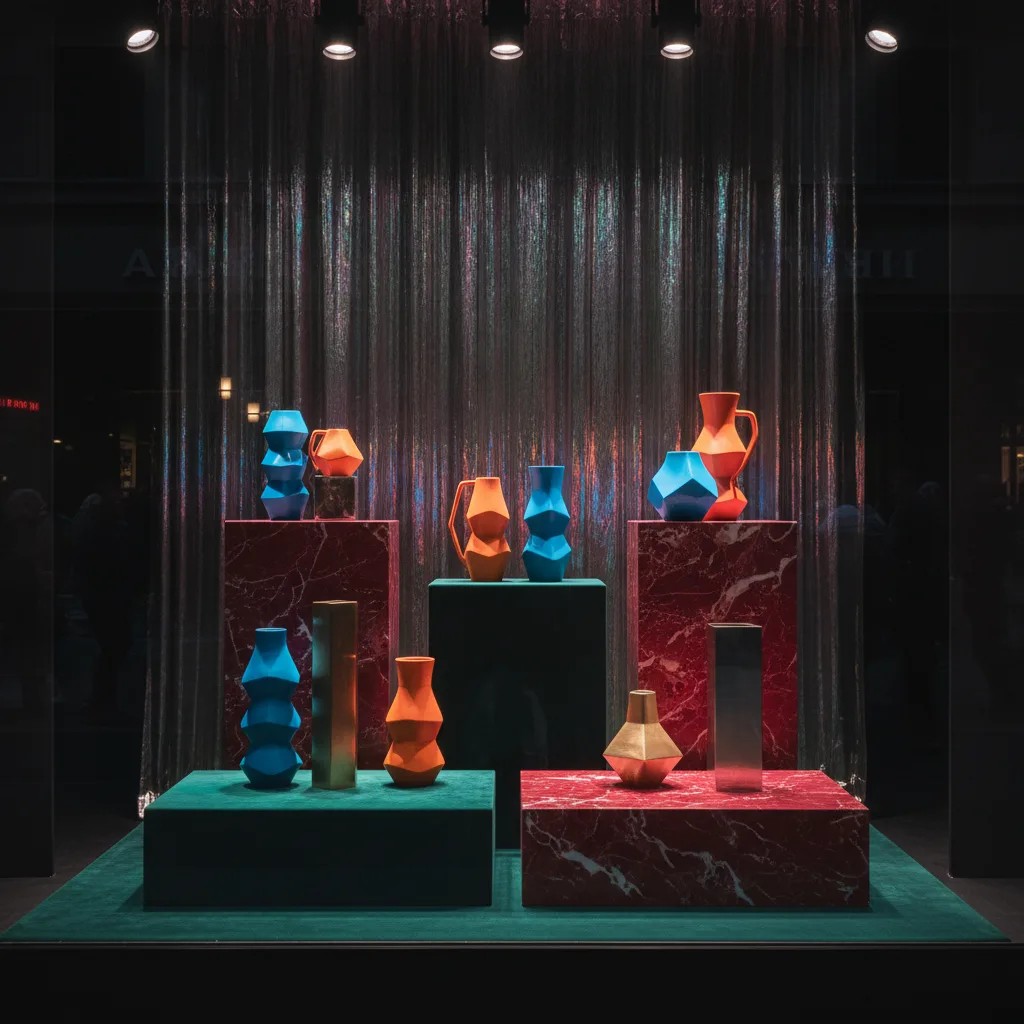 décoration vitrine magasin Saint-Étienne décoration vitrine magasin Saint-Étienne